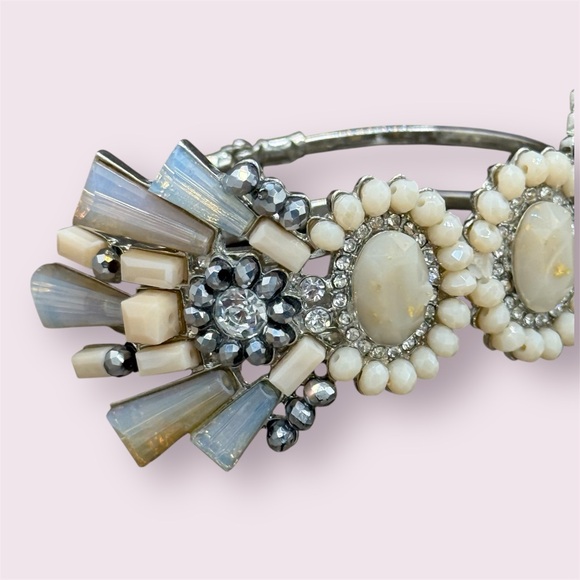 Beaded Statement Cuff Bracelet - Picture 4 of 6